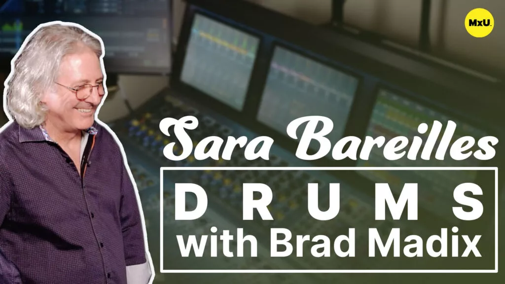 Sara Bareilles Drums with Brad Madix