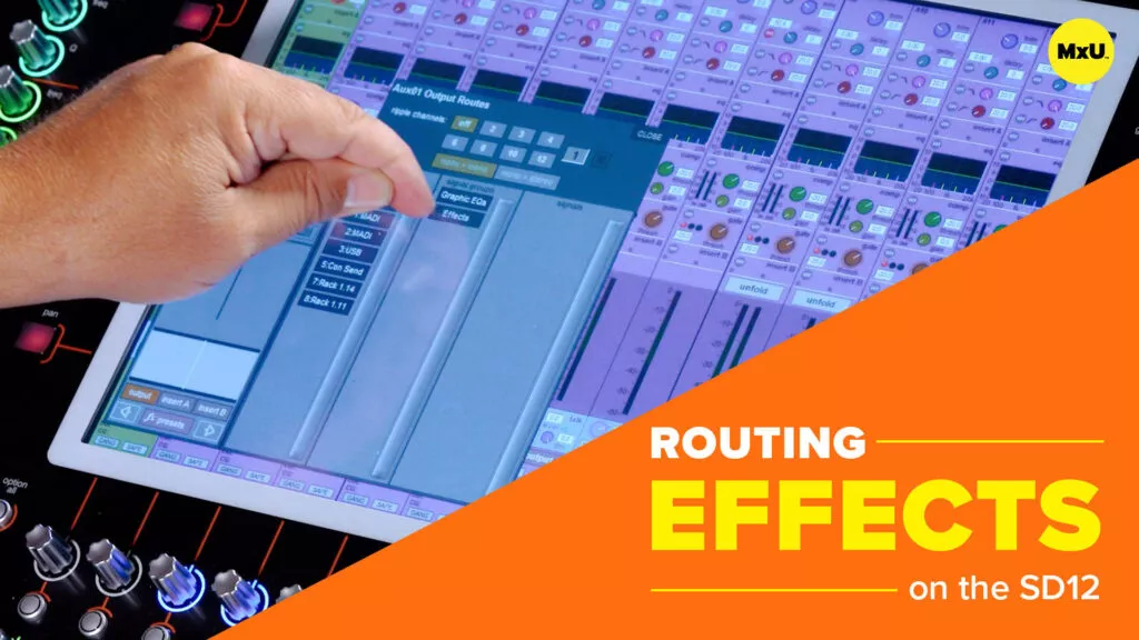 Routing Effects on the SD12