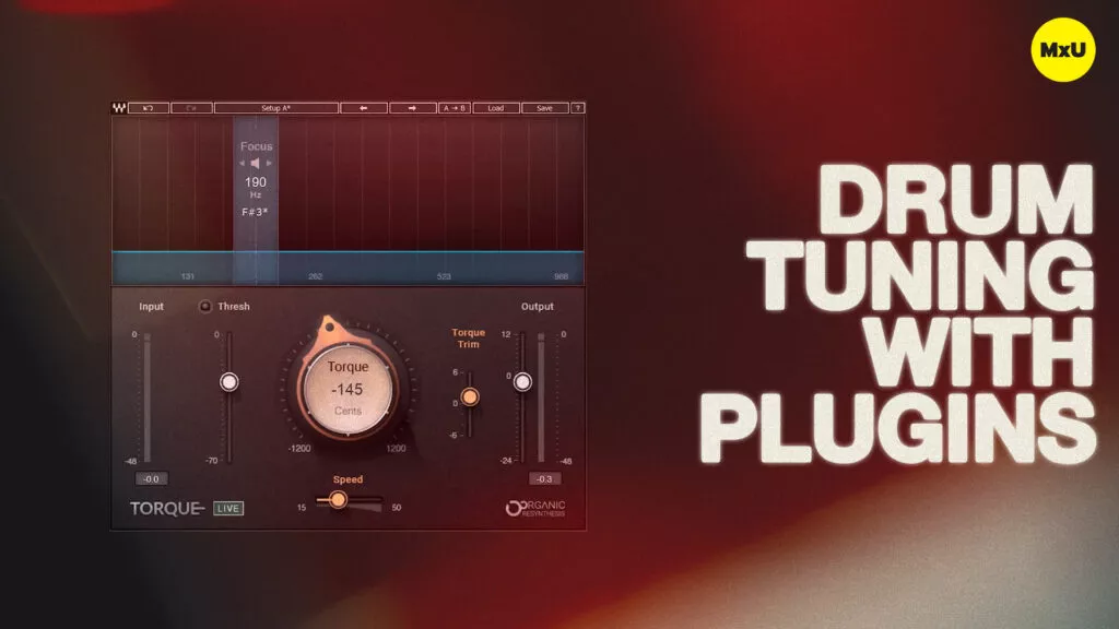 Drum Tuning with Plugins