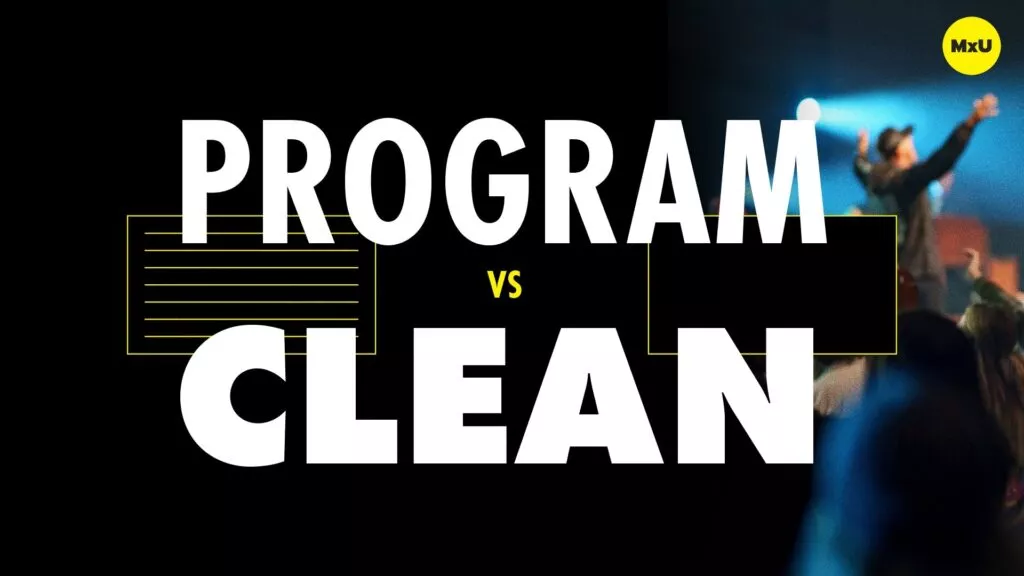Program vs Clean