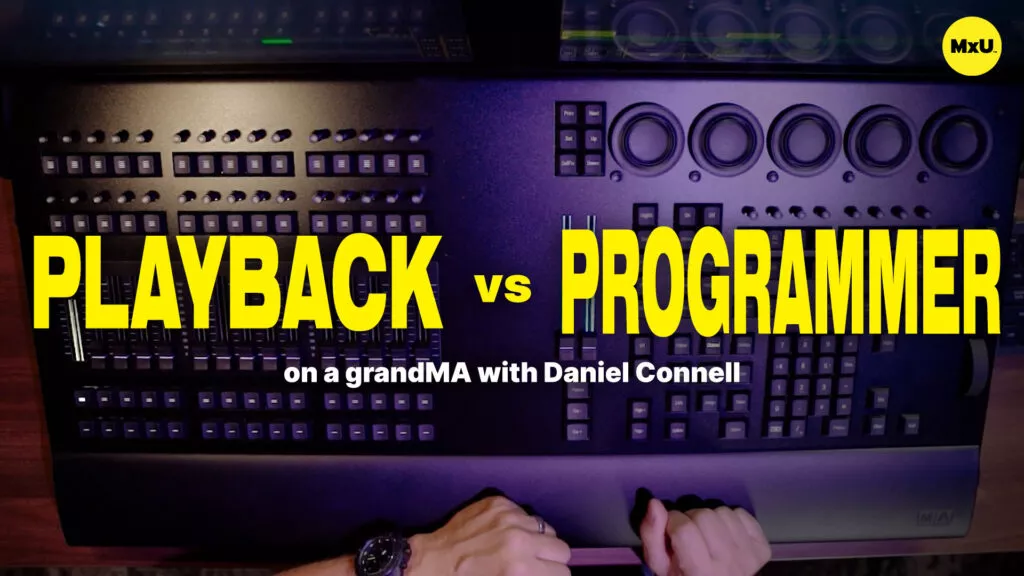 Playback vs Programmer