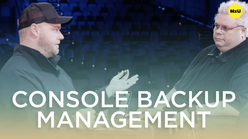 Console Backup Management