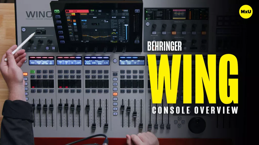 Console Overview on the Behringer WING